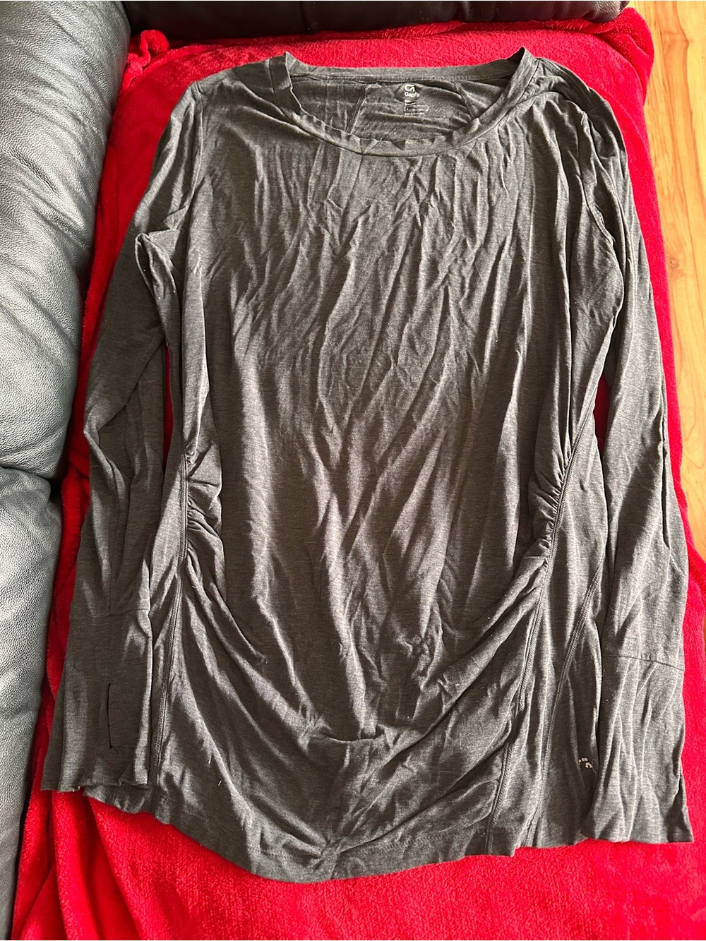 GAP Long Sleeve Women’s Maternity Top - Charcoal